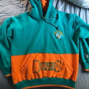 Vintage Miami Dolphins Hoodie, Medium